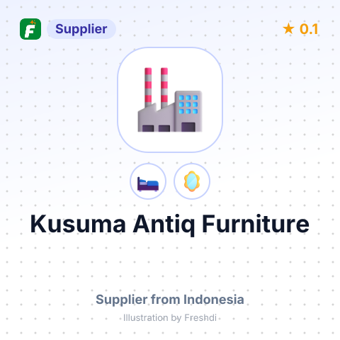 Kusuma Antiq Furniture – summary card, no photo uploaded yet