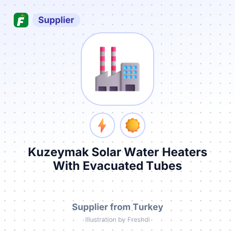 Kuzeymak Solar Water Heaters With Evacuated Tubes – summary card, no photo uploaded yet