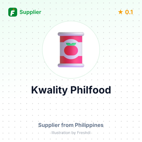Kwality Philfood – summary card, no photo uploaded yet