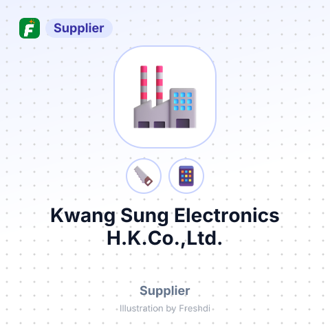 Kwang Sung Electronics H.K.Co.,Ltd. – summary card, no photo uploaded yet