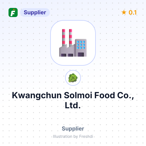 Kwangchun Solmoi Food Co., Ltd. – summary card, no photo uploaded yet