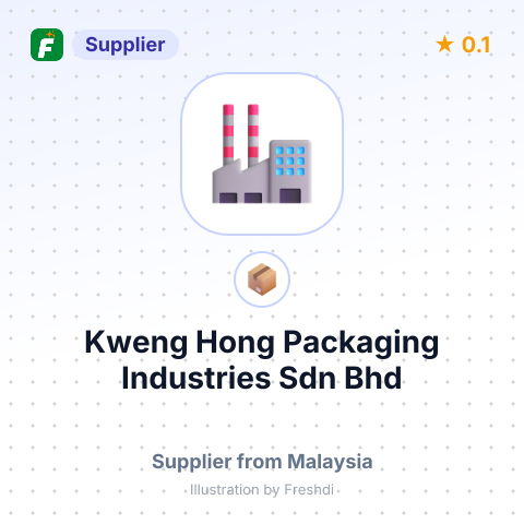 Kweng Hong Packaging Industries Sdn Bhd – summary card, no photo uploaded yet