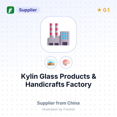 Kylin Glass Products & Handicrafts Factory – summary card, no photo uploaded yet