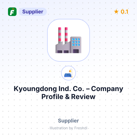 Kyoungdong Ind., Co. – summary card, no photo uploaded yet