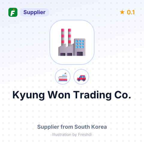 Kyung Won Trading Co. – summary card, no photo uploaded yet