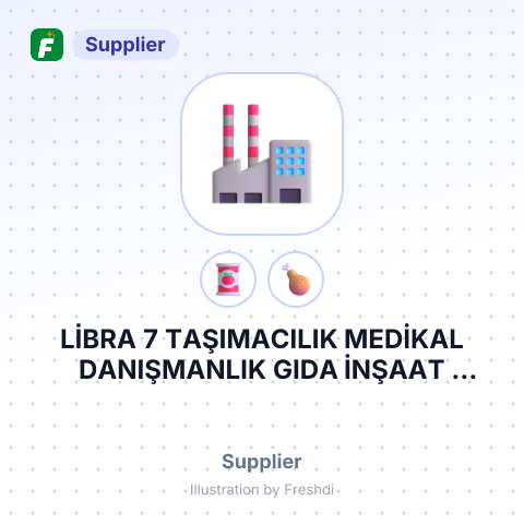 LİBRA 7 TAŞIMACILIK MEDİKAL DANIŞMANLIK GIDA İNŞAAT TEKSTİL SANAYİ VE TİCARET LİMİTED ŞİRKETİ – summary card, no photo uploaded yet