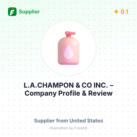 L.A.CHAMPON & CO, INC. – summary card, no photo uploaded yet