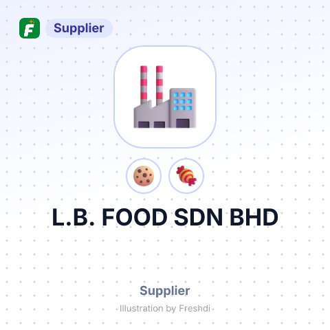 L.B. FOOD SDN BHD – summary card, no photo uploaded yet