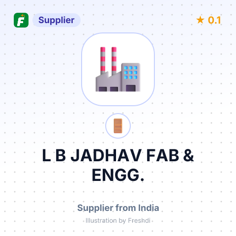 L B JADHAV FAB & ENGG. – summary card, no photo uploaded yet