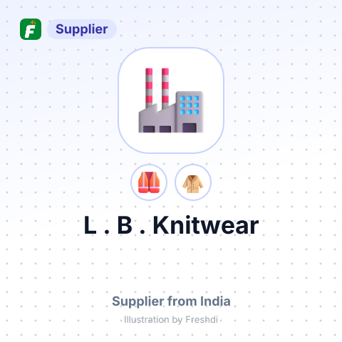 L . B . Knitwear – summary card, no photo uploaded yet