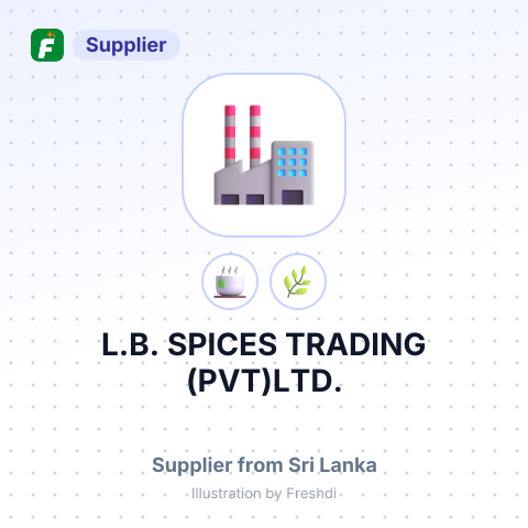 L.B. SPICES TRADING (PVT)LTD. – summary card, no photo uploaded yet