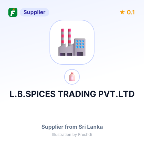 L.B.SPICES TRADING PVT.LTD – summary card, no photo uploaded yet