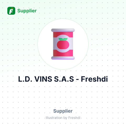 L.D. VINS S.A.S – summary card, no photo uploaded yet