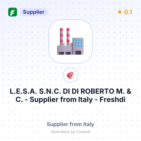 L.E.S.A. S.N.C. DI DI ROBERTO M. & C. – summary card, no photo uploaded yet