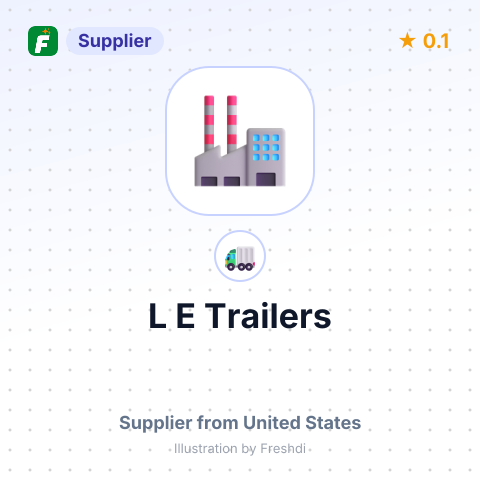 L E Trailers – summary card, no photo uploaded yet