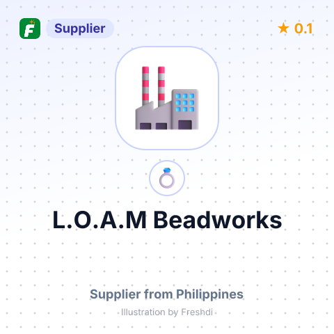 L.O.A.M Beadworks – summary card, no photo uploaded yet