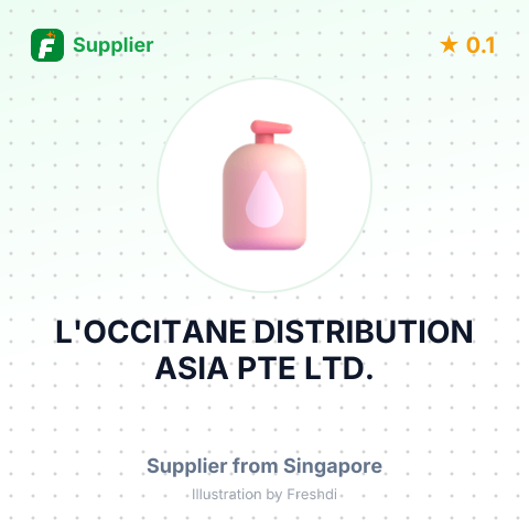 L'OCCITANE DISTRIBUTION ASIA PTE, LTD. – summary card, no photo uploaded yet
