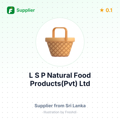L S P Natural Food Products(Pvt) Ltd  – summary card, no photo uploaded yet