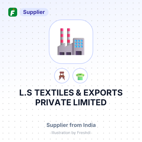 L.S TEXTILES & EXPORTS PRIVATE LIMITED – summary card, no photo uploaded yet