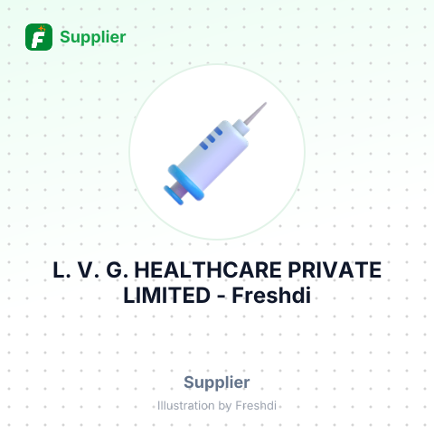 L. V. G. HEALTHCARE PRIVATE LIMITED – summary card, no photo uploaded yet