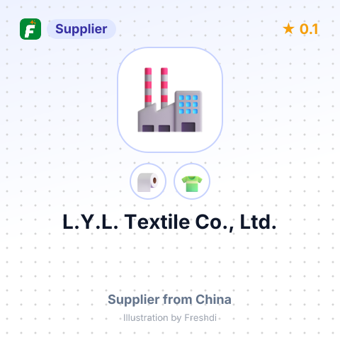 L.Y.L. Textile Co., Ltd. – summary card, no photo uploaded yet
