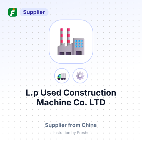 L.p Used Construction Machine Co., LTD – summary card, no photo uploaded yet