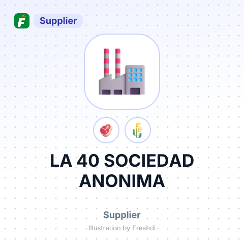 LA 40 SOCIEDAD ANONIMA – summary card, no photo uploaded yet