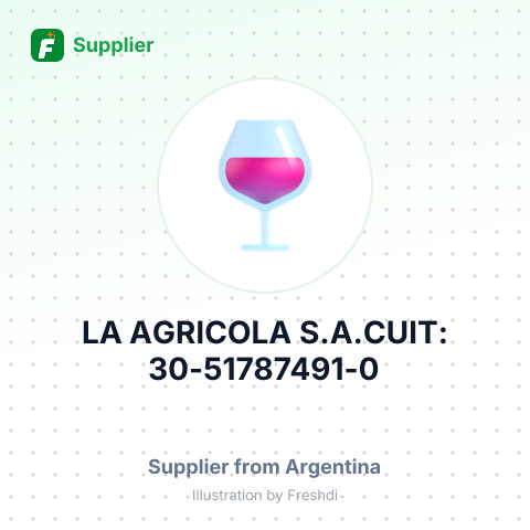 LA AGRICOLA S.A.CUIT: 30-51787491-0 – summary card, no photo uploaded yet