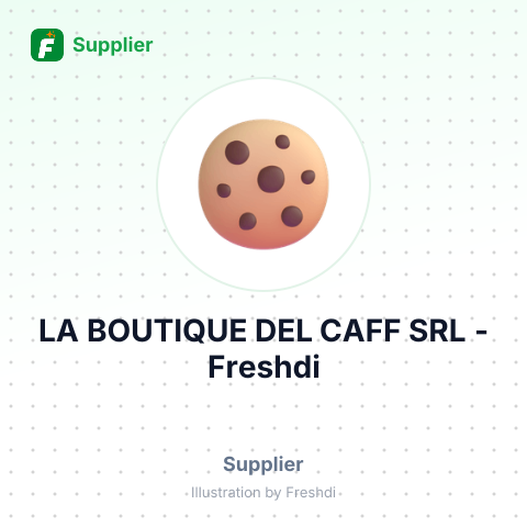 LA BOUTIQUE DEL CAFF SRL – summary card, no photo uploaded yet