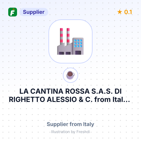LA CANTINA ROSSA S.A.S. DI RIGHETTO ALESSIO & C. – summary card, no photo uploaded yet