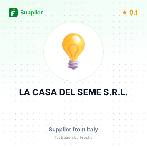 LA CASA DEL SEME S.R.L. – summary card, no photo uploaded yet