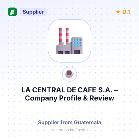 LA CENTRAL DE CAFE, S.A. – summary card, no photo uploaded yet