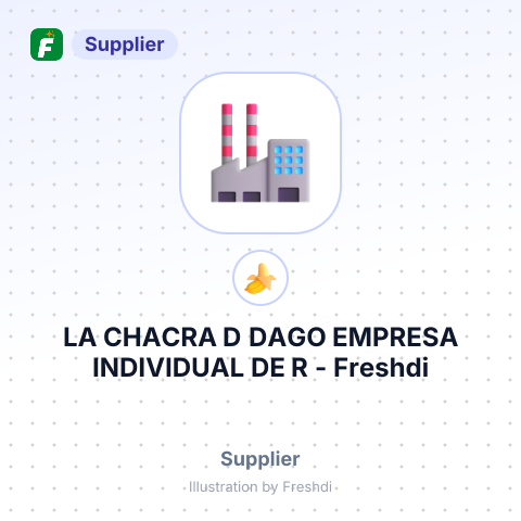 LA CHACRA D DAGO EMPRESA INDIVIDUAL DE R – summary card, no photo uploaded yet