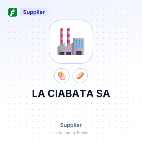LA CIABATA SA – summary card, no photo uploaded yet