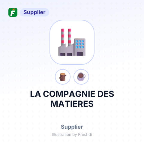LA COMPAGNIE DES MATIERES – summary card, no photo uploaded yet