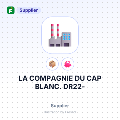 LA COMPAGNIE DU CAP BLANC. DR22- – summary card, no photo uploaded yet