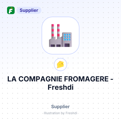LA COMPAGNIE FROMAGERE – summary card, no photo uploaded yet