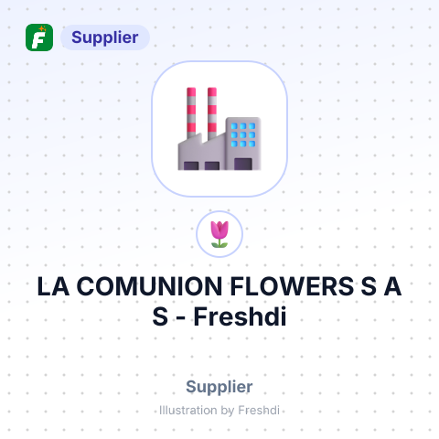 LA COMUNION FLOWERS S A S – summary card, no photo uploaded yet
