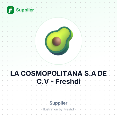 LA COSMOPOLITANA S.A DE C.V – summary card, no photo uploaded yet