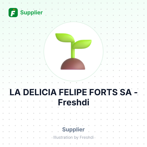 LA DELICIA FELIPE FORTS SA – summary card, no photo uploaded yet