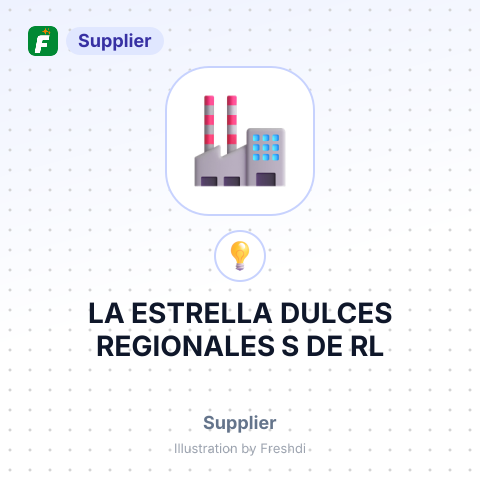 LA ESTRELLA DULCES REGIONALES S DE RL – summary card, no photo uploaded yet