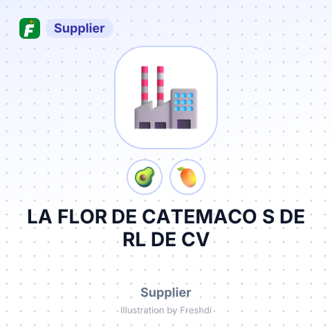 LA FLOR DE CATEMACO S DE RL DE CV – summary card, no photo uploaded yet