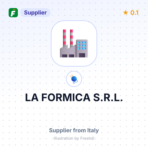 LA FORMICA S.R.L. – summary card, no photo uploaded yet