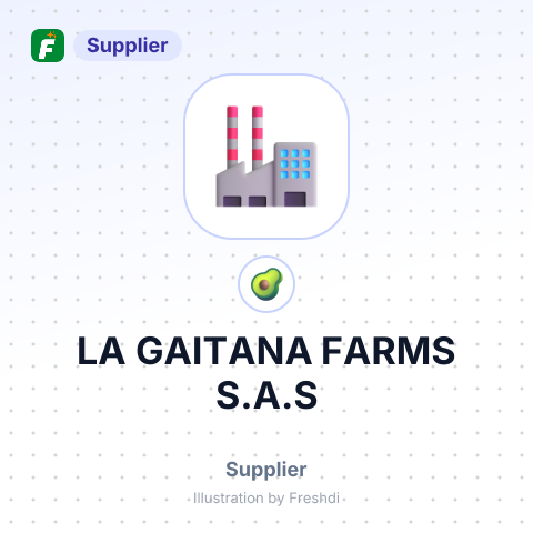 LA GAITANA FARMS S.A.S – summary card, no photo uploaded yet