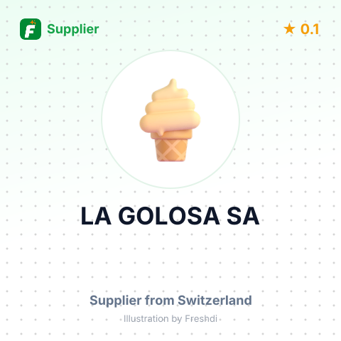 LA GOLOSA SA – summary card, no photo uploaded yet