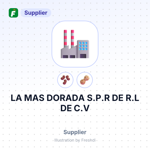 LA MAS DORADA S.P.R DE R.L DE C.V – summary card, no photo uploaded yet
