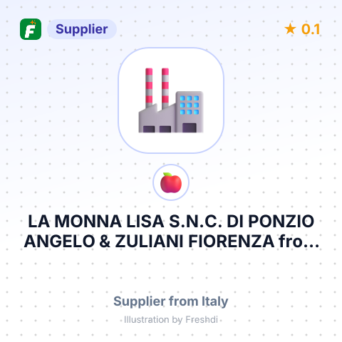 LA MONNA LISA S.N.C. DI PONZIO ANGELO & ZULIANI FIORENZA – summary card, no photo uploaded yet