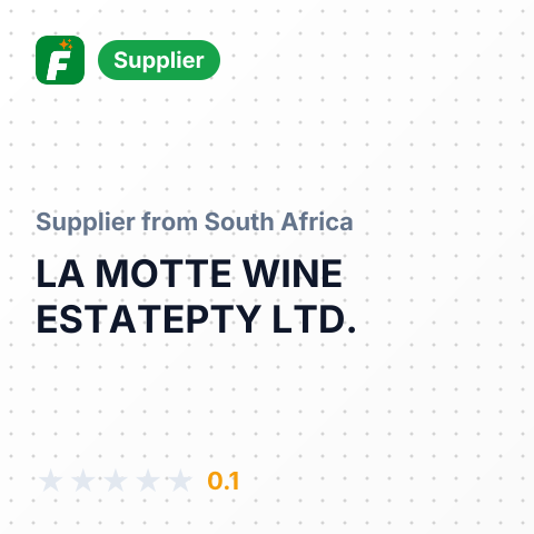 LA MOTTE WINE ESTATEPTY LTD. – summary card, no photo uploaded yet