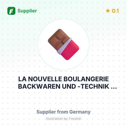 LA NOUVELLE BOULANGERIE BACKWAREN UND -TECHNIK VERTRIEBS GMBH – summary card, no photo uploaded yet