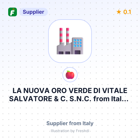 LA NUOVA ORO VERDE DI VITALE SALVATORE & C. S.N.C. – summary card, no photo uploaded yet